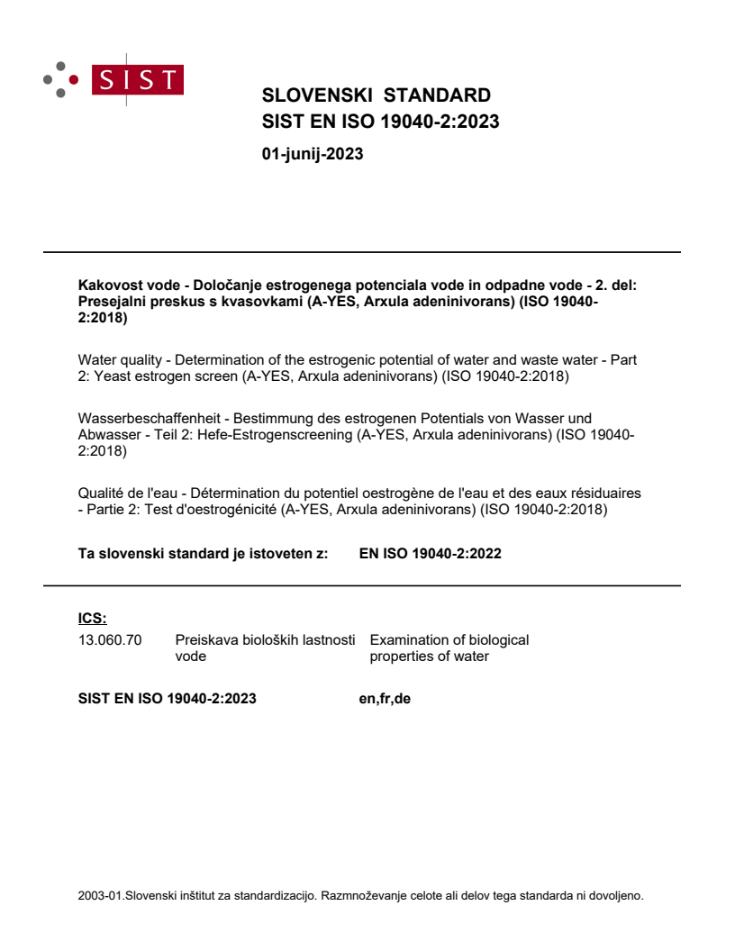 EN ISO 19040-2:2022 EN ISO 19040-2:2023 - Page 1 preview