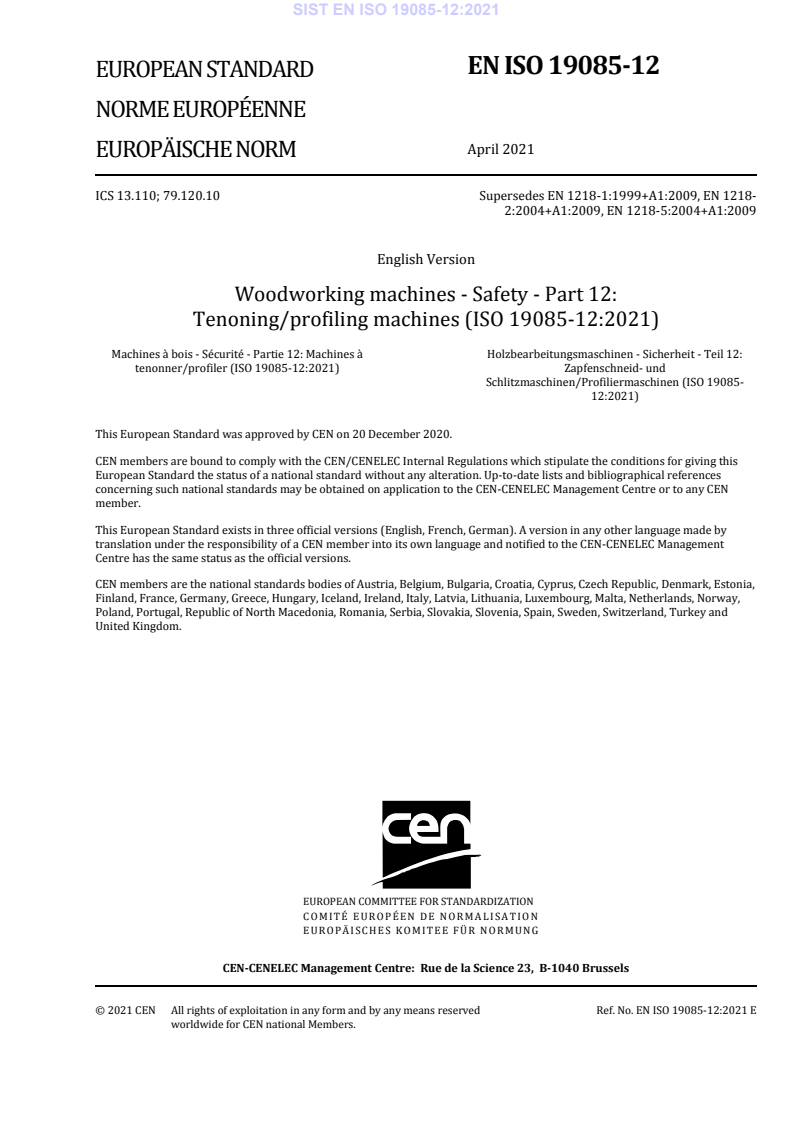 EN ISO 19085-12:2021 EN ISO 19085-12:2021 - Page 3 preview