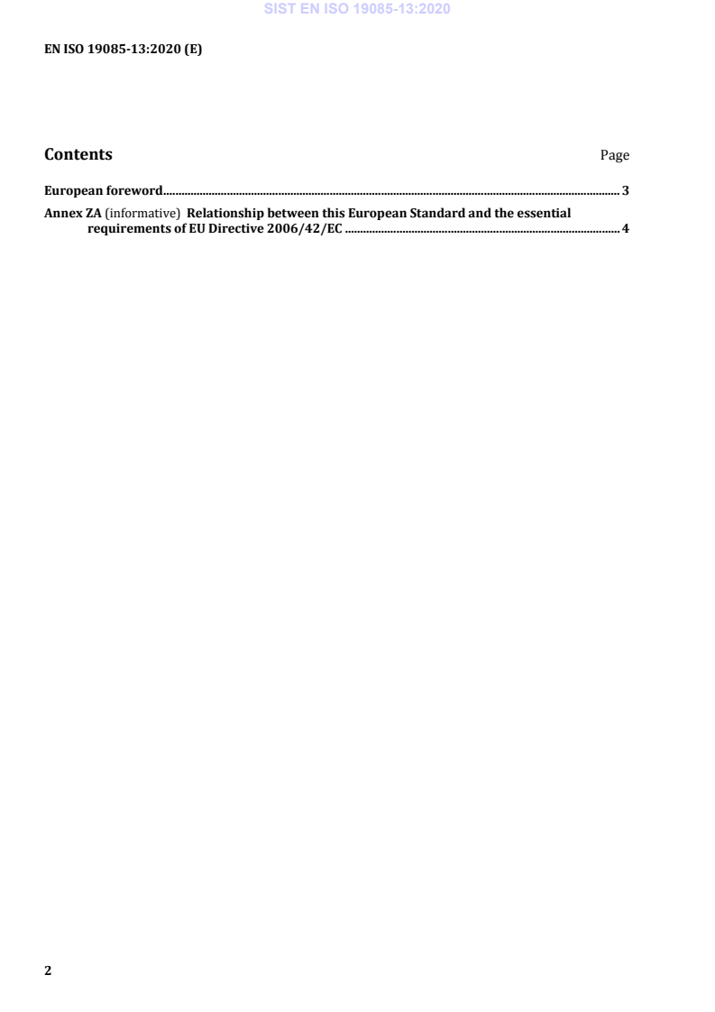 EN ISO 19085-13:2020 EN ISO 19085-13:2020 - Page 4 preview