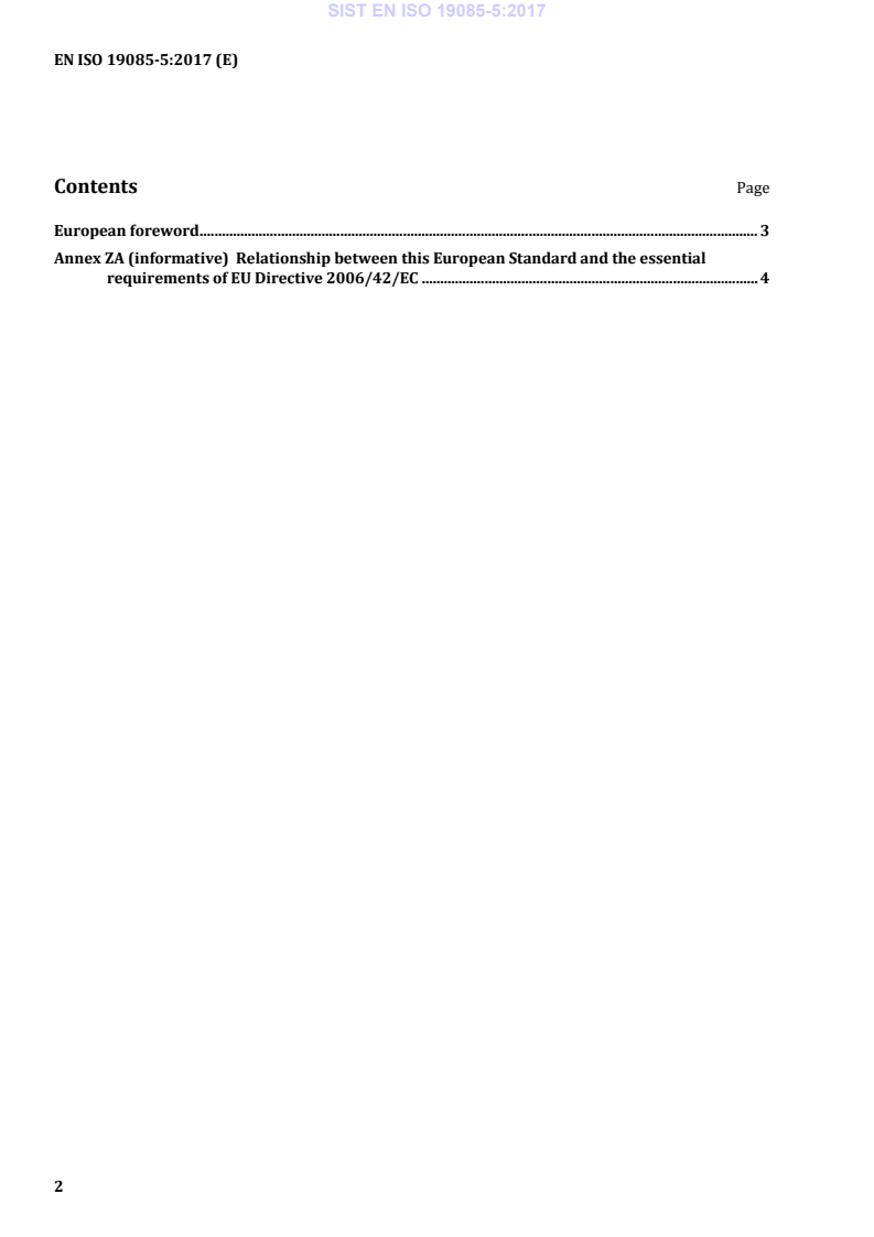 EN ISO 19085-5:2017 EN ISO 19085-5:2017 - Page 4 preview