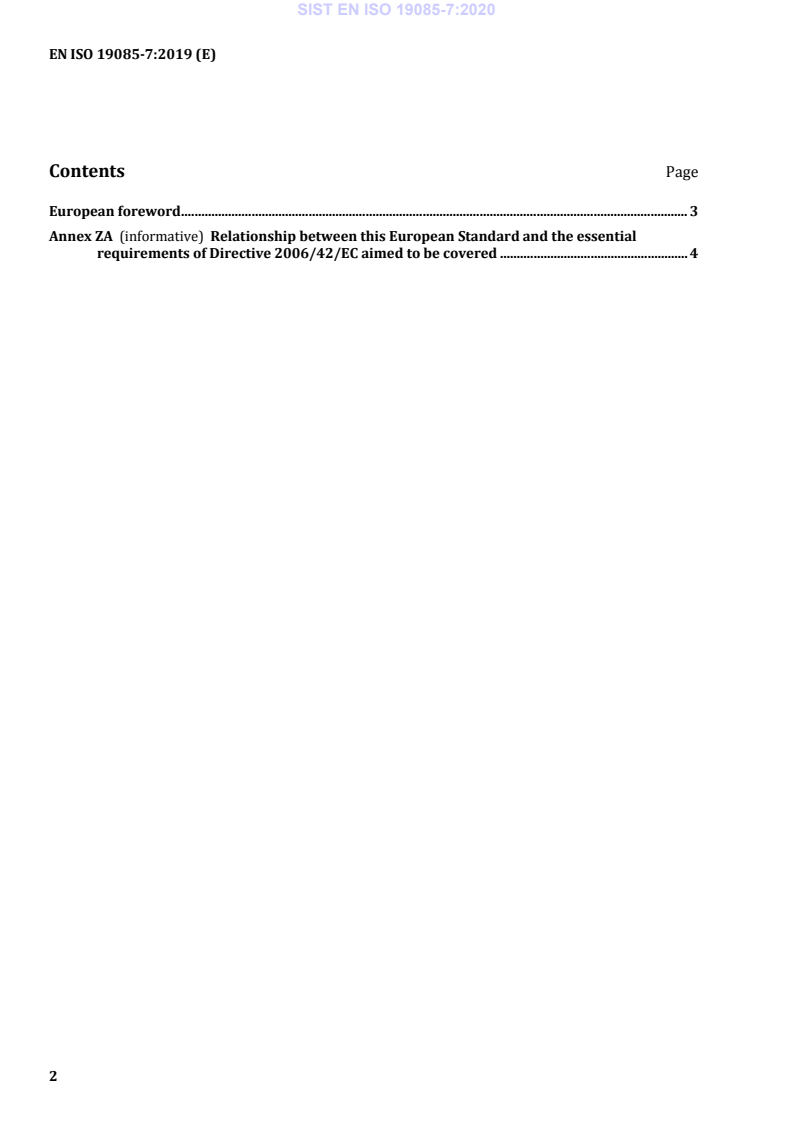 EN ISO 19085-7:2019 EN ISO 19085-7:2020 - Page 4 preview