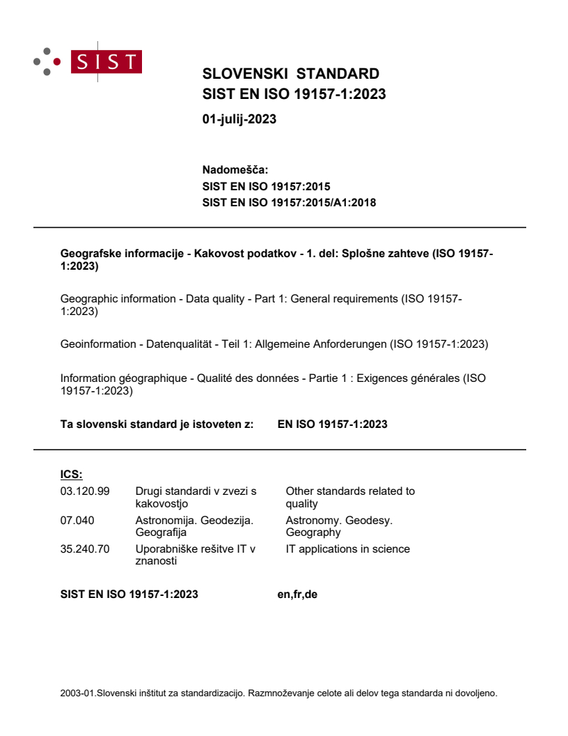 EN ISO 19157-1:2023 EN ISO 19157-1:2023 - Page 1 preview