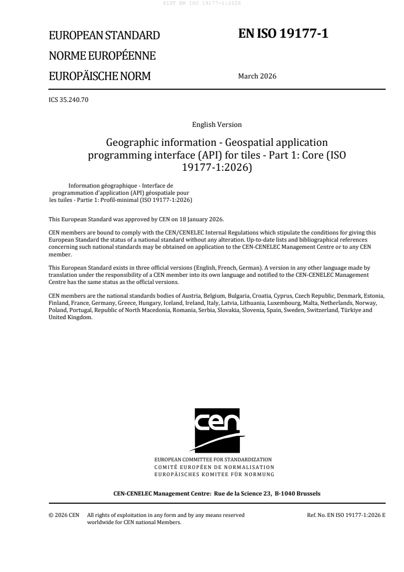 SIST EN ISO 19177-1:2026 SIST EN ISO 19177-1:2026 - BARVE - Page 3 preview