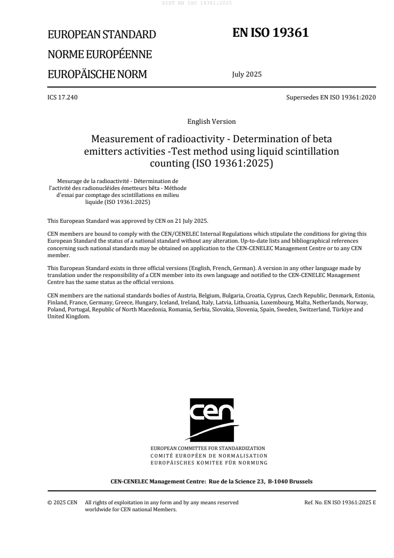EN ISO 19361:2025