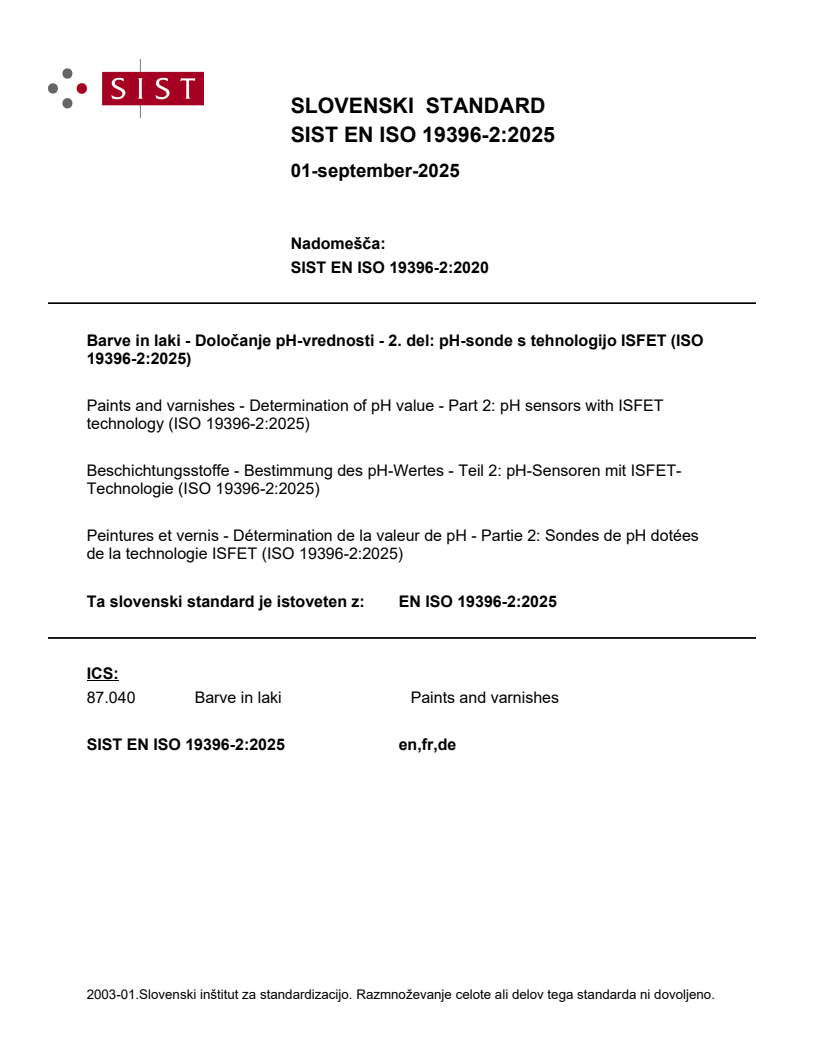 EN ISO 19396-2:2025