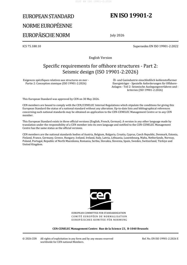 EN ISO 19901-2:2026 EN ISO 19901-2:2026 - BARVE - Page 3 preview