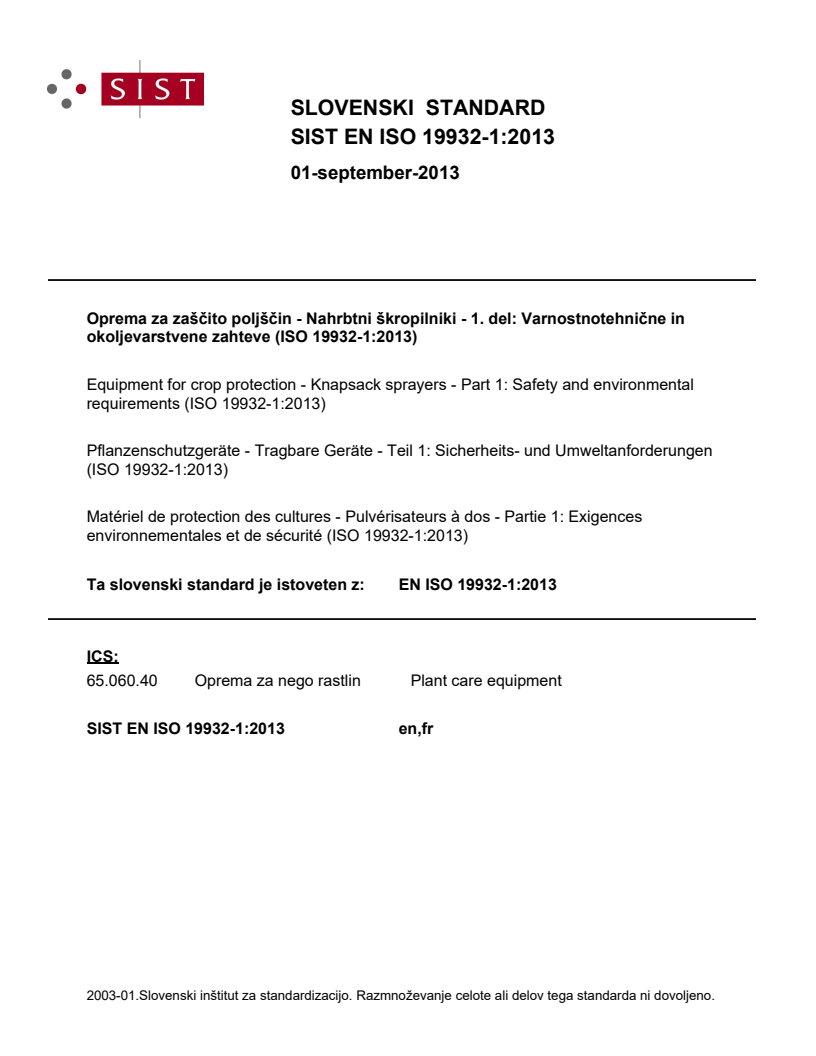 EN ISO 19932-1:2013 EN ISO 19932-1:2013 - Page 1 preview