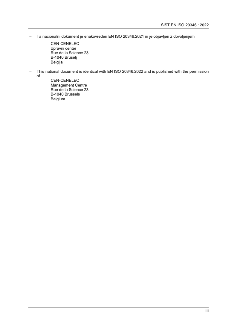 EN ISO 20346:2022 EN ISO 20346:2022 - Page 3 preview