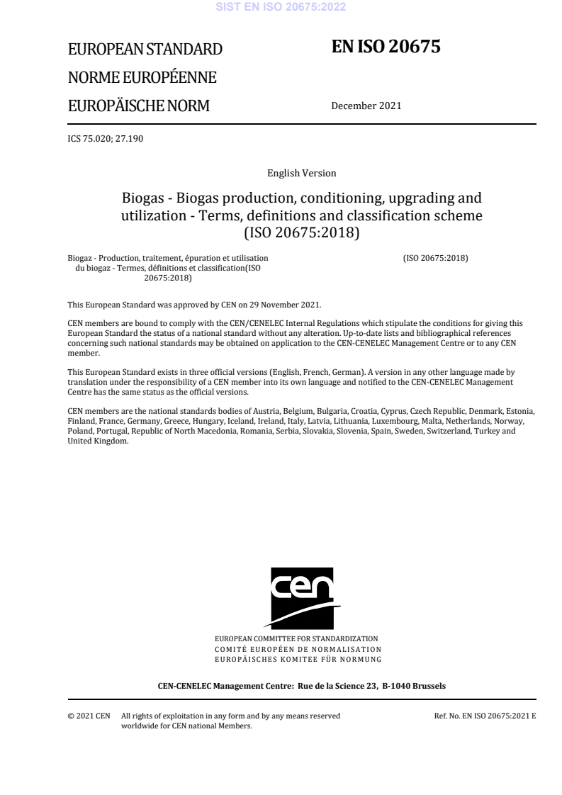 EN ISO 20675:2021 EN ISO 20675:2022 - Page 3 preview
