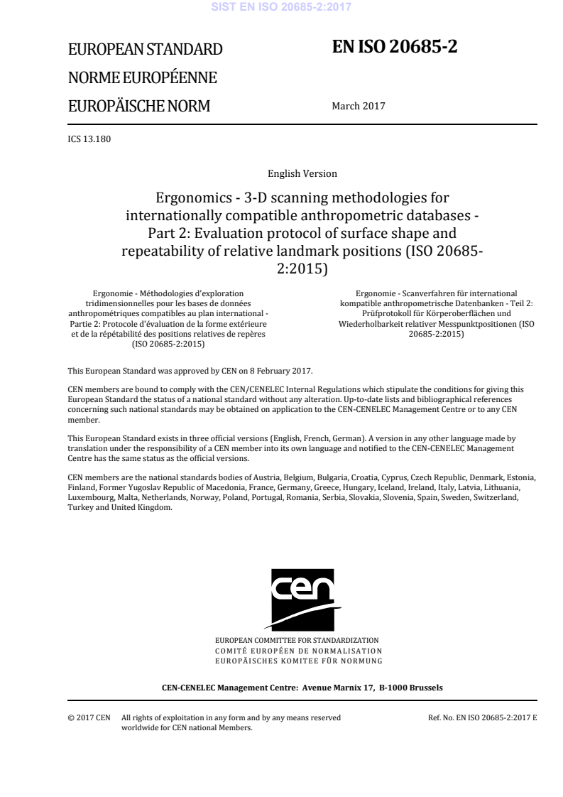 EN ISO 20685-2:2017 EN ISO 20685-2:2017 - BARVE - Page 3 preview