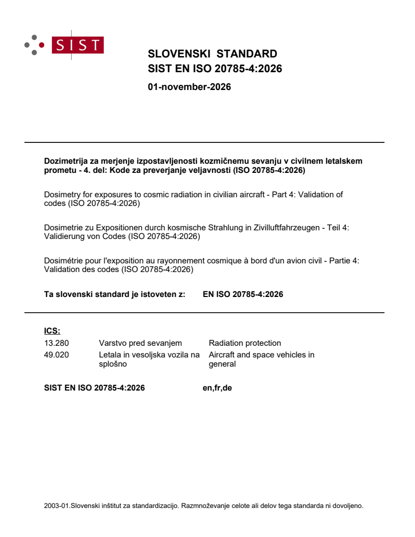 SIST EN ISO 20785-4:2026 SIST EN ISO 20785-4:2026 - Page 1 preview