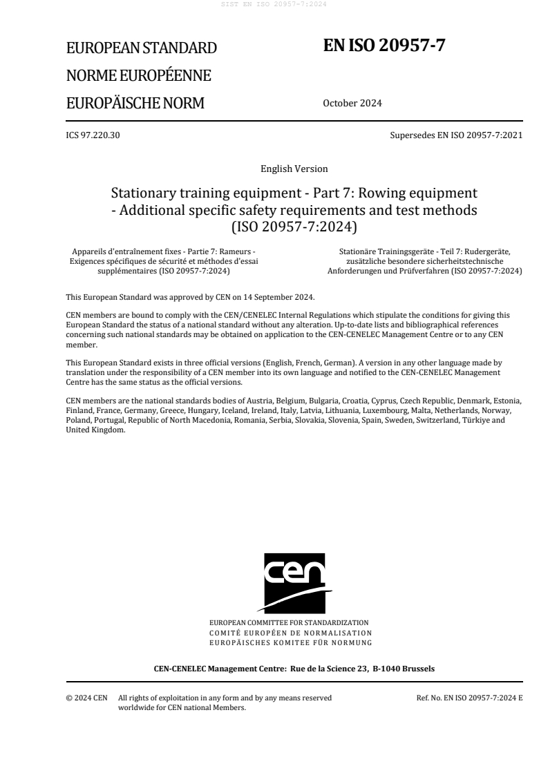 EN ISO 20957-7:2024 EN ISO 20957-7:2024 - Page 3 preview
