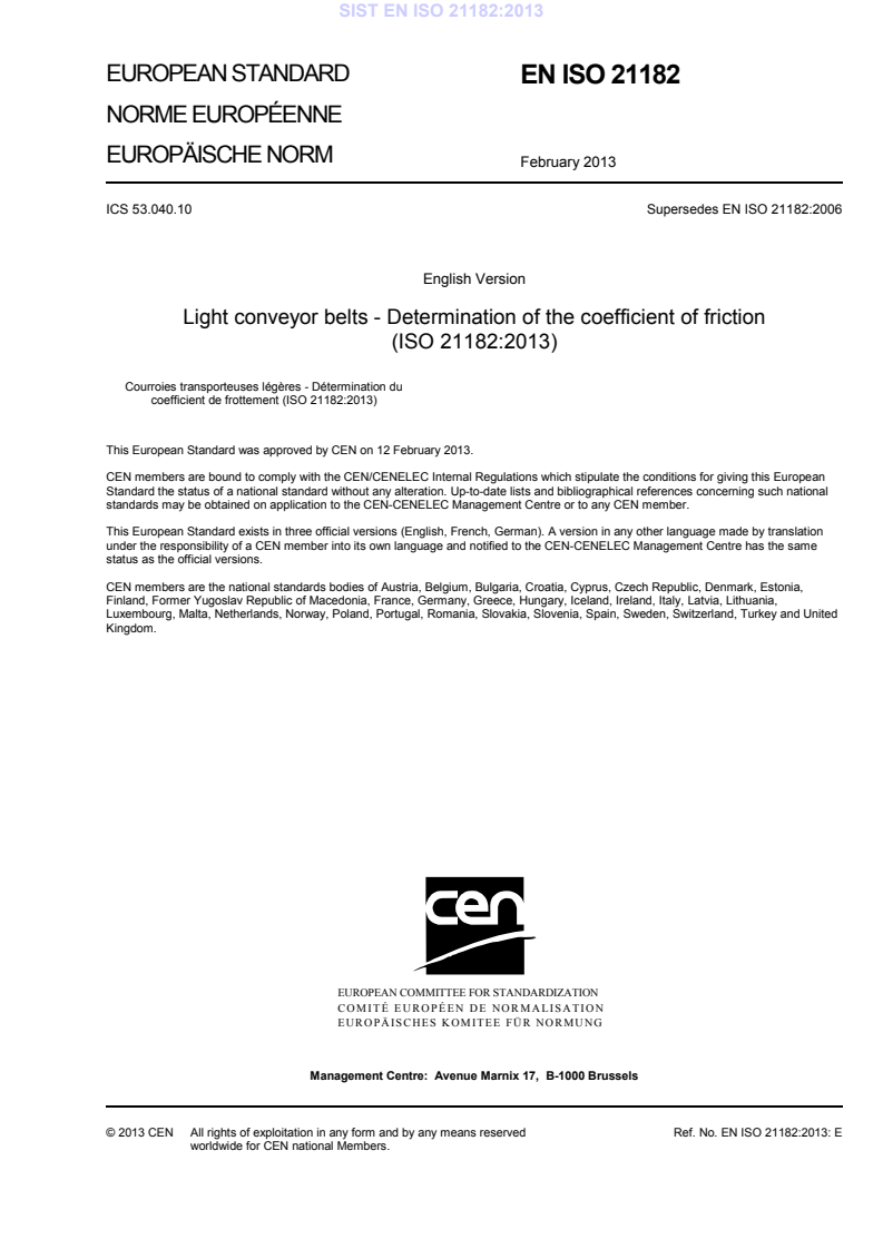EN ISO 21182:2013 EN ISO 21182:2013 - Page 3 preview