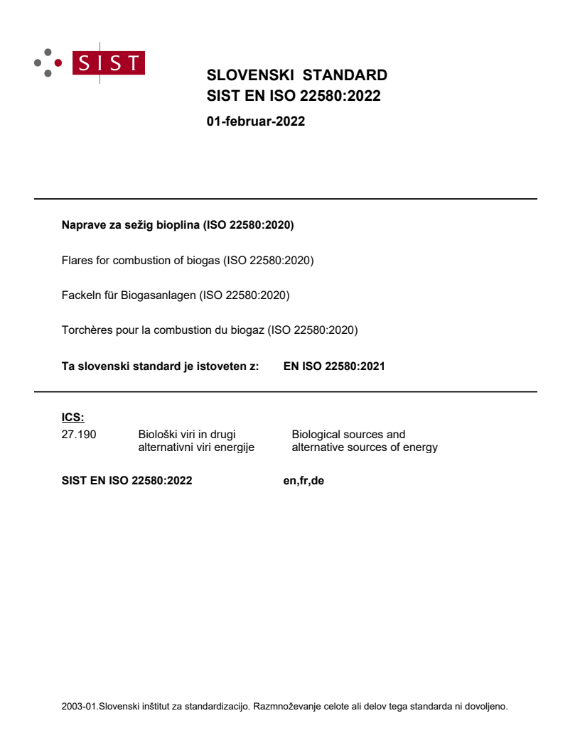 EN ISO 22580:2021 EN ISO 22580:2022 - Page 1 preview