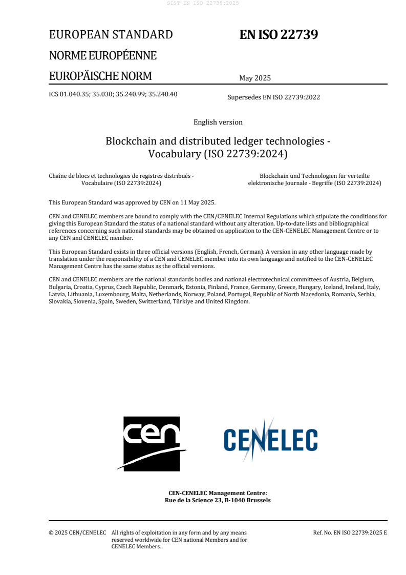 EN ISO 22739:2025