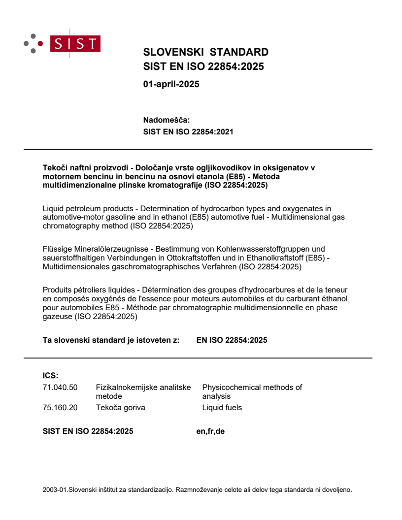 EN ISO 22854:2025 EN ISO 22854:2025 - Page 1 preview