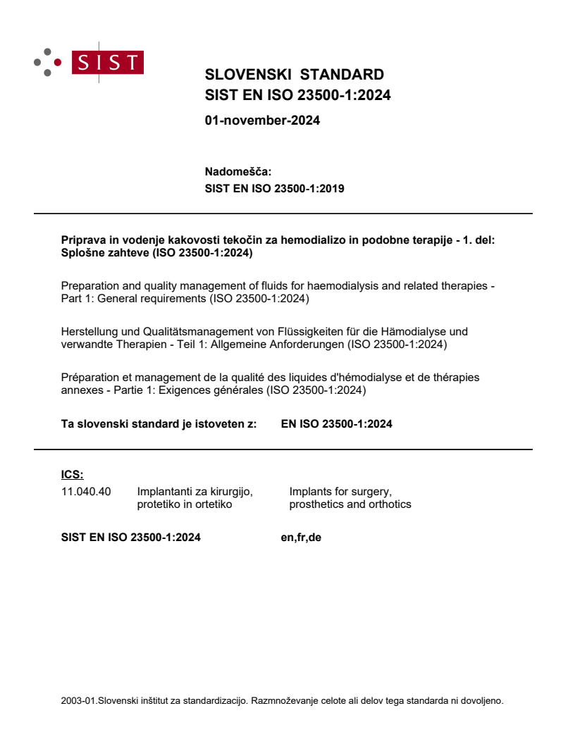 EN ISO 23500-1:2024 EN ISO 23500-1:2024 - Page 1 preview