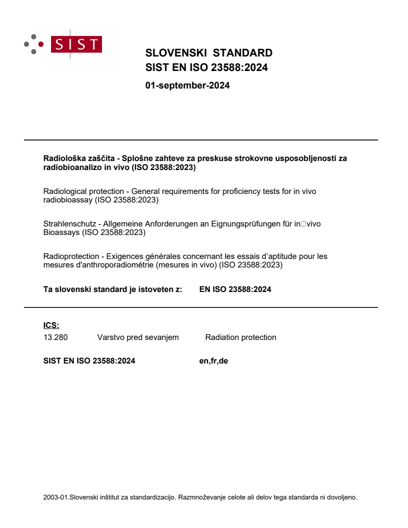 EN ISO 23588:2024 EN ISO 23588:2024 - Page 1 preview