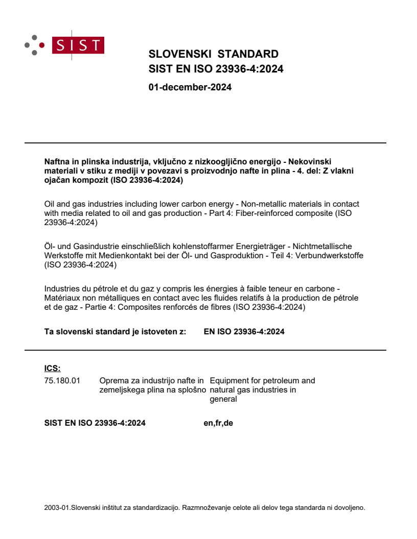 EN ISO 23936-4:2024 EN ISO 23936-4:2024 - Page 1 preview