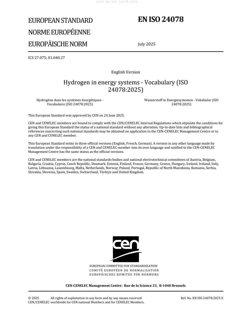 EN ISO 24078:2025