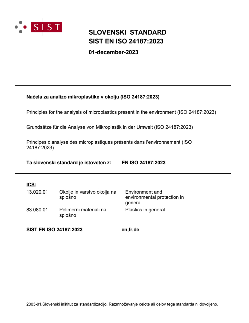 EN ISO 24187:2023 EN ISO 24187:2023 - Page 1 preview