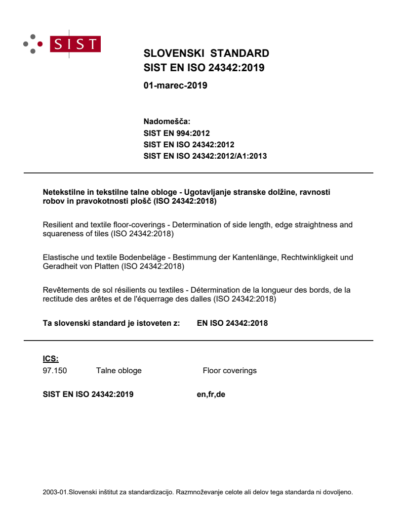 EN ISO 24342:2018 EN ISO 24342:2019 - Page 1 preview