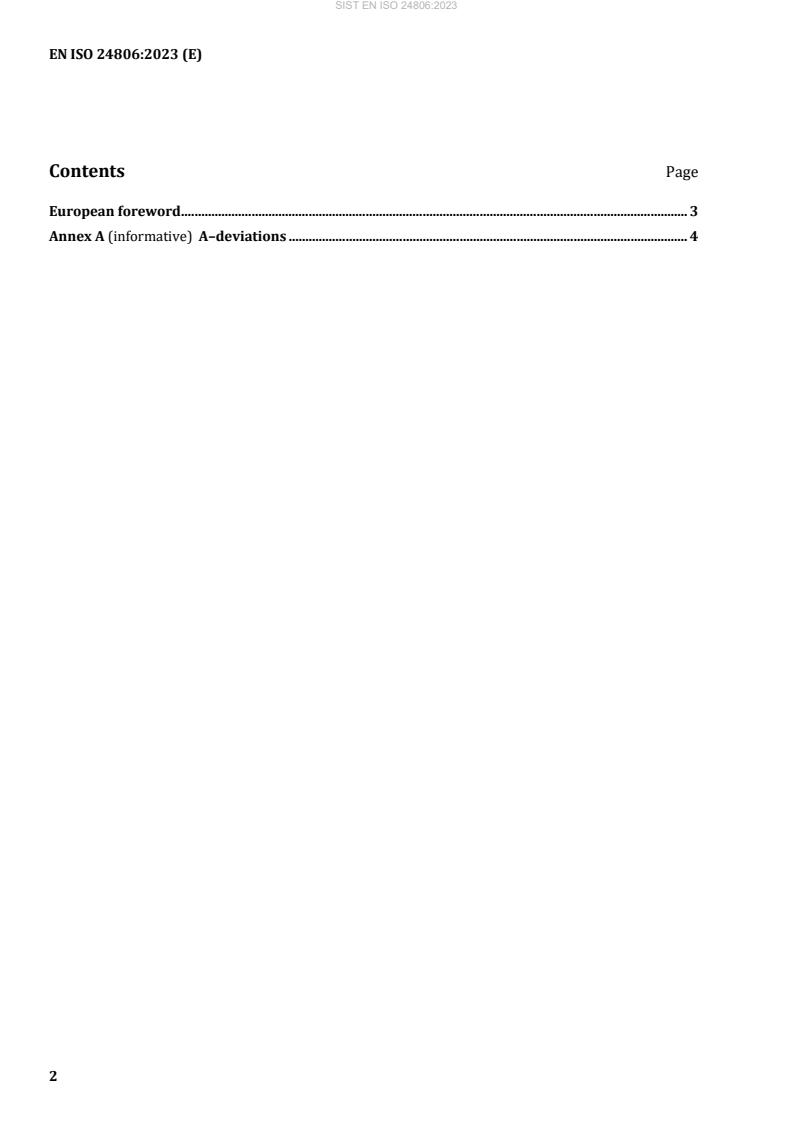 EN ISO 24806:2023 EN ISO 24806:2023 - Page 4 preview