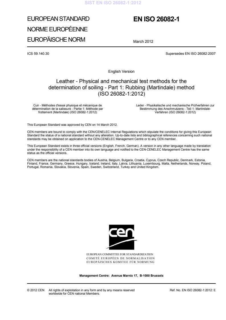 EN ISO 26082-1:2012 EN ISO 26082-1:2012 - BARVE - Page 3 preview