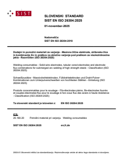 SIST EN ISO 26304:2025 - Page 1 preview