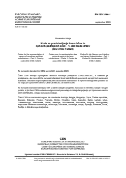 EN ISO 3166-1:2020 EN ISO 3166-1:2020 - Page 3 preview