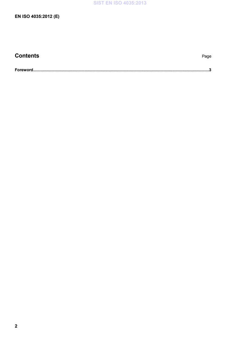 EN ISO 4035:2012 EN ISO 4035:2013 - Page 4 preview
