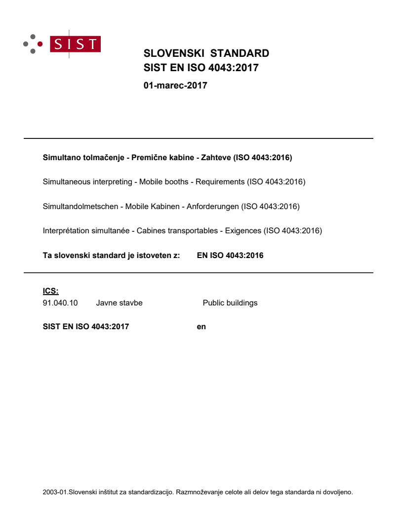 EN ISO 4043:2016 EN ISO 4043:2017 - Page 1 preview