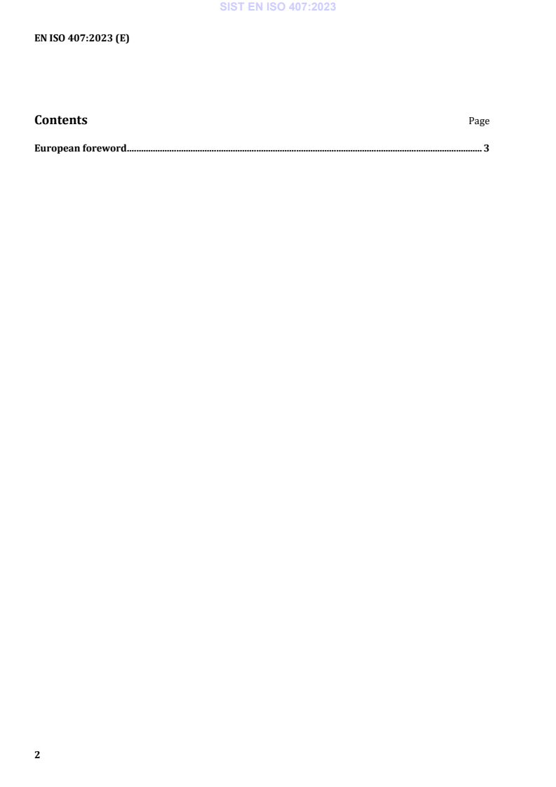 EN ISO 407:2023 EN ISO 407:2023 - Page 4 preview