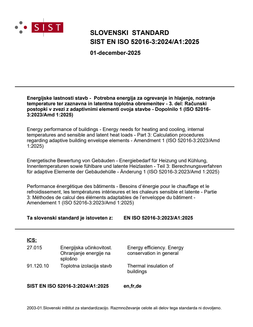 SIST EN ISO 52016-3:2024/A1:2025 SIST EN ISO 52016-3:2024/A1:2025