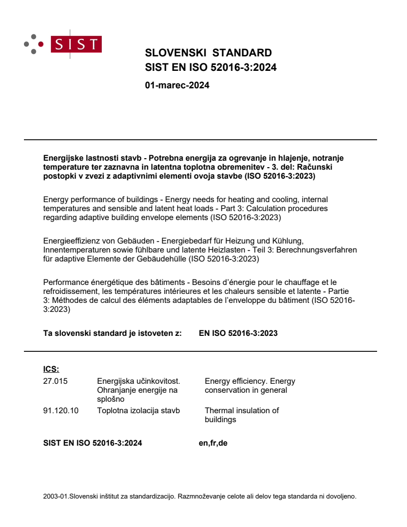 EN ISO 52016-3:2023 EN ISO 52016-3:2024 - Page 1 preview
