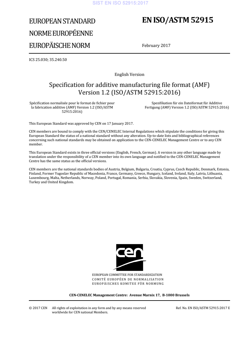 EN ISO/ASTM 52915:2017 EN ISO 52915:2017 - BARVE - Page 3 preview