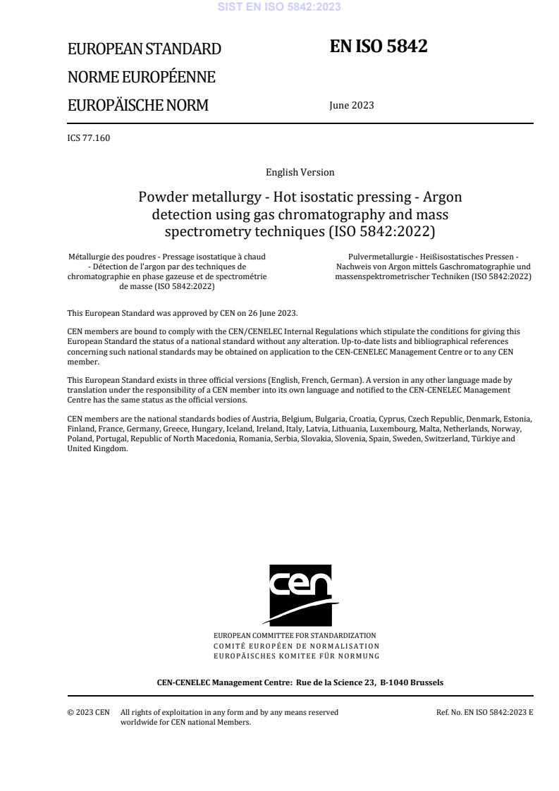 EN ISO 5842:2023 EN ISO 5842:2023 - Page 3 preview