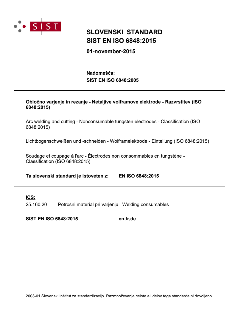EN ISO 6848:2015 EN ISO 6848:2015 - BARVE - Page 1 preview