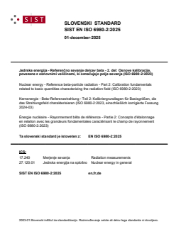 SIST EN ISO 6980-2:2025 SIST EN ISO 6980-2:2025 - BARVE - Page 1 preview