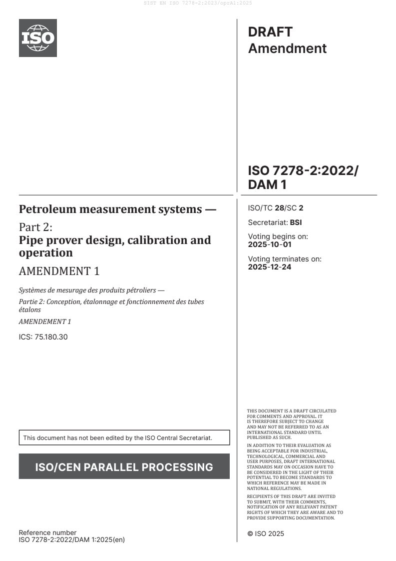 EN ISO 7278-2:2023/oprA1:2025