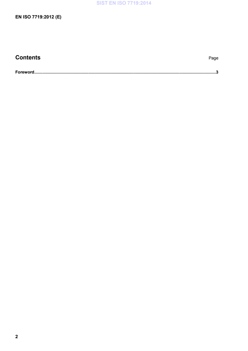 EN ISO 7719:2012 EN ISO 7719:2014 - Page 4 preview