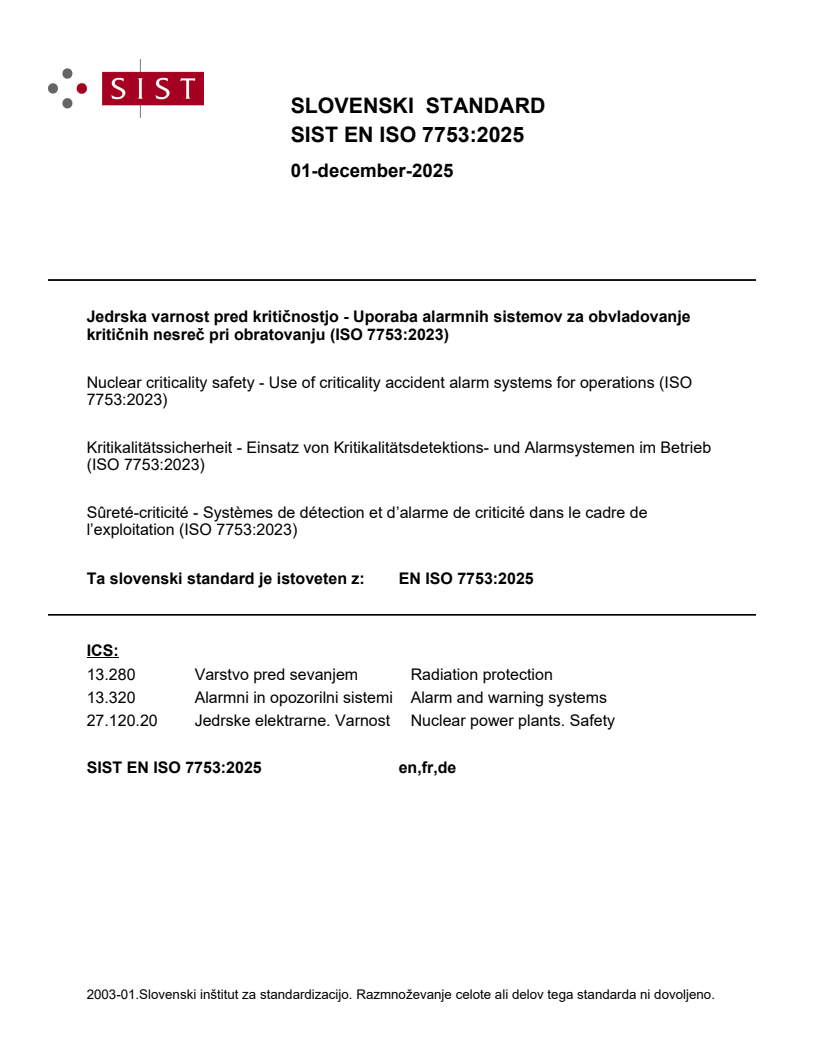 SIST EN ISO 7753:2025 - BARVE