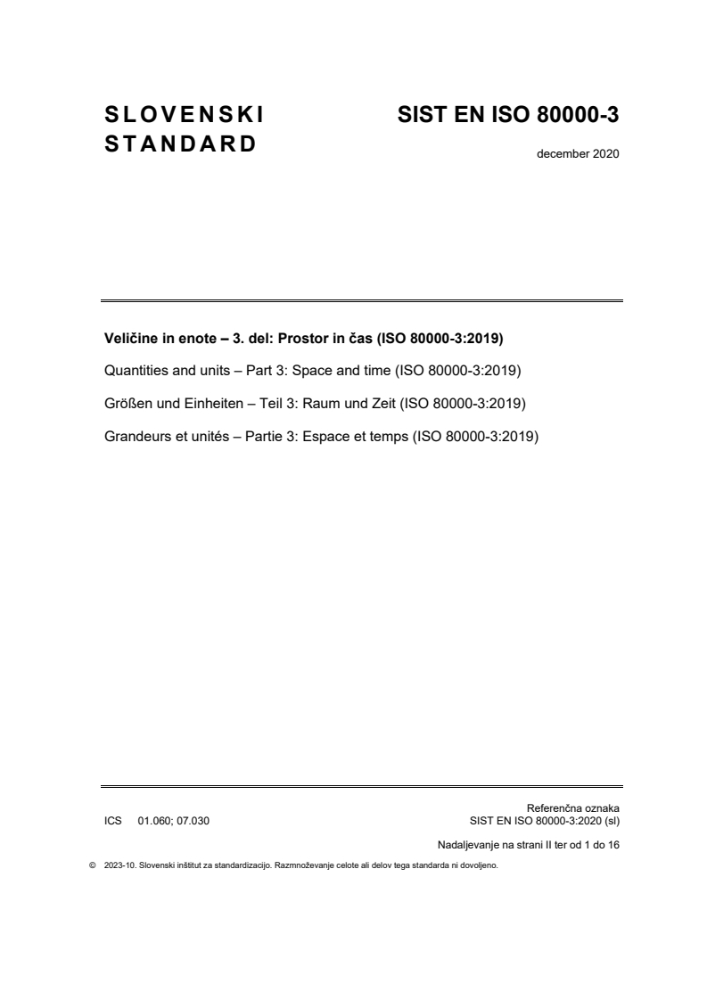 EN ISO 80000-3:2020 EN ISO 80000-3:2020 - Page 1 preview