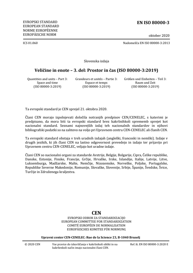 EN ISO 80000-3:2020 EN ISO 80000-3:2020 - Page 3 preview