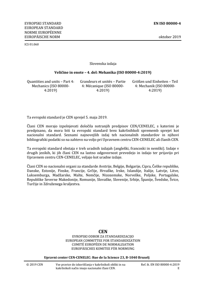 EN ISO 80000-4:2019 EN ISO 80000-4:2019 - Page 3 preview
