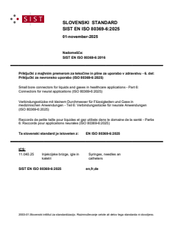 EN ISO 80369-6:2025 - Page 1 preview