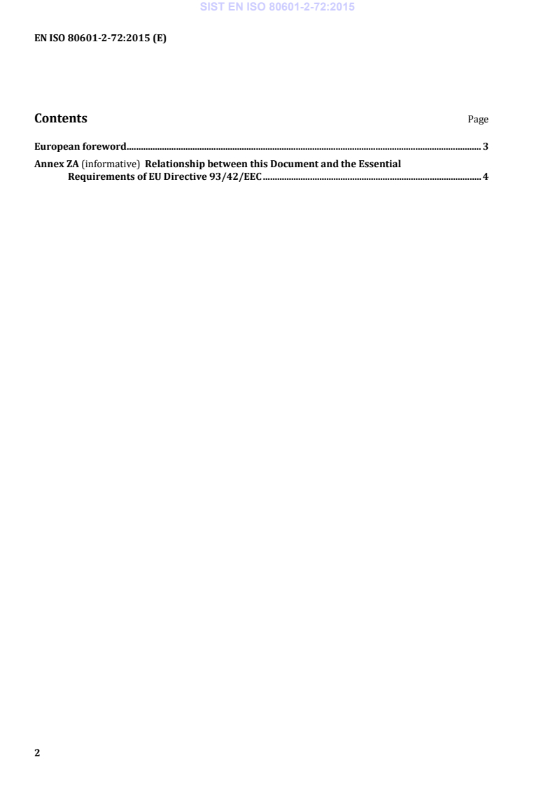 EN ISO 80601-2-72:2015 EN ISO 80601-2-72:2015 - Page 4 preview