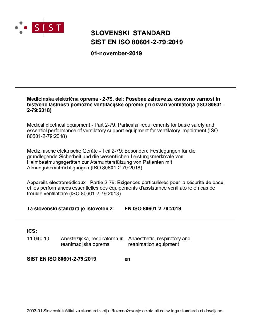 EN ISO 80601-2-79:2019 EN ISO 80601-2-79:2019 - Page 1 preview