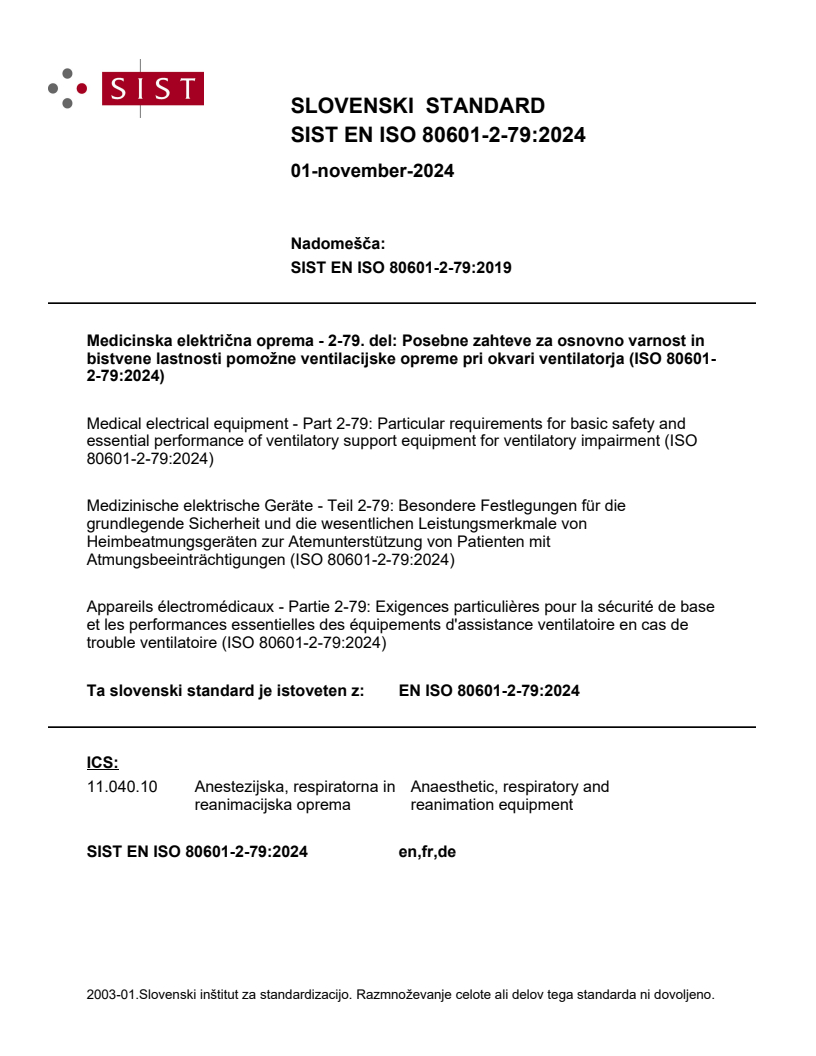 SIST EN ISO 80601-2-79:2024 SIST EN ISO 80601-2-79:2024 - BARVE - Page 1 preview