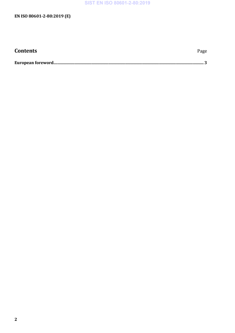 EN ISO 80601-2-80:2019 EN ISO 80601-2-80:2019 - Page 4 preview